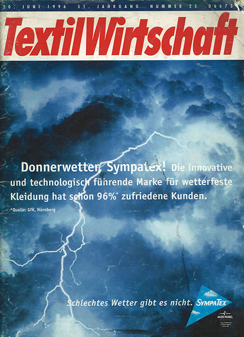 Presseartikel Textilwirtschaft (1996)