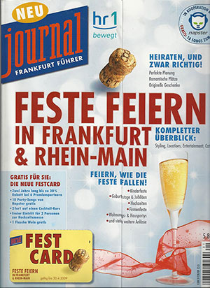 Presseartikel Frankfurt Feste feiern